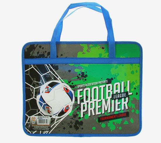 Папка на молнии А4 ПВХ Фубол