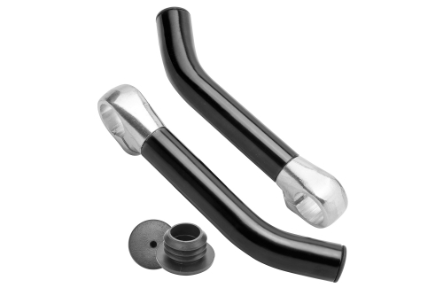 Рога на руль BLF-C2 алюминиевые чёрные,16590