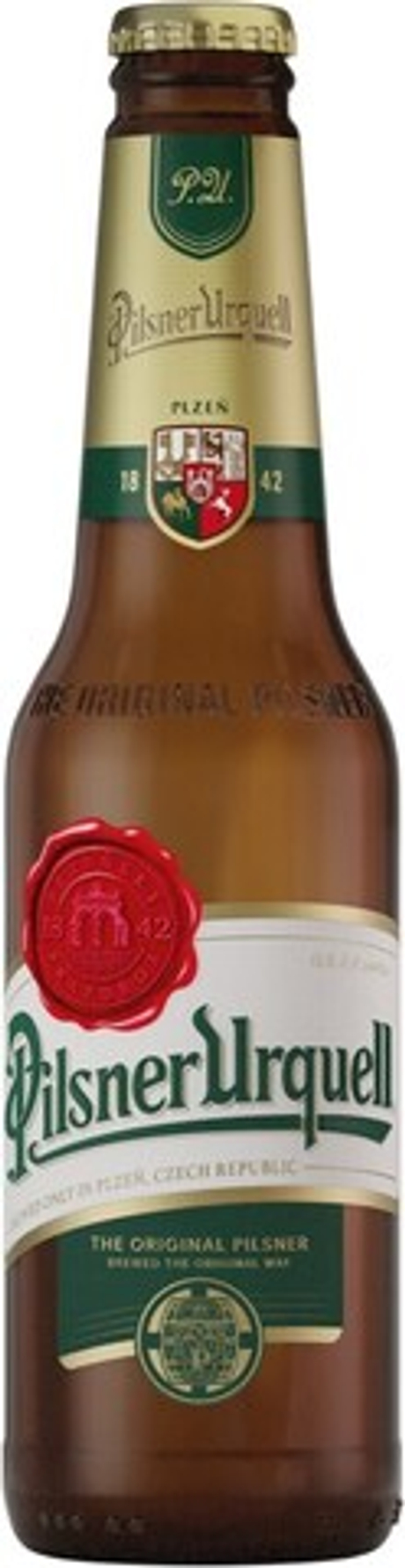 Пилснер Урквел фильтр. свет 0,5 л 4,4% Пльзеньский Праздрой Чехия
