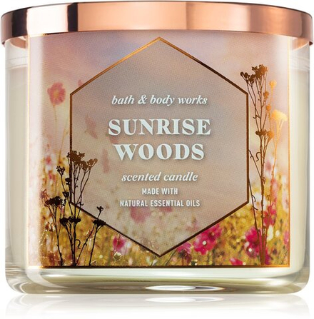 Bath & Body Works Sunrise Woods - ароматическая свеча /   411  g  / GTIN 667557142395