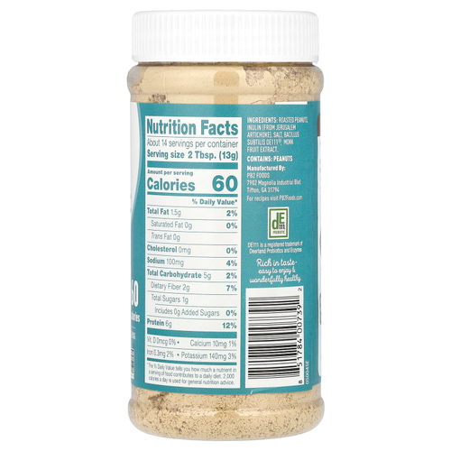 PB2 Foods, The Original PB2, арахисовый порошок с пре- и пробиотиками, 184 г (6,5 унции)