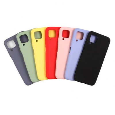 Панель Soft Touch для Huawei P40 Lite, 012065 Серо-синий