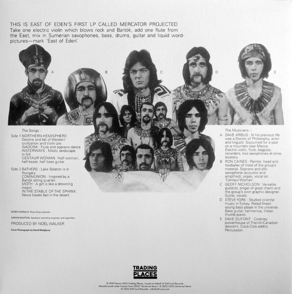 East Of Eden / Mercator Projected (LP)