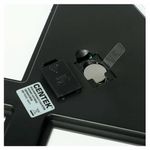 Весы напольные CENTEK CT-2428 "Остров", электронные, вес до 180 кг, квадрат, стекло, с рисунком, CT-2428 Остров