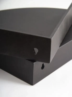 Комплект угловых полок. 2 штуки 25*25 см