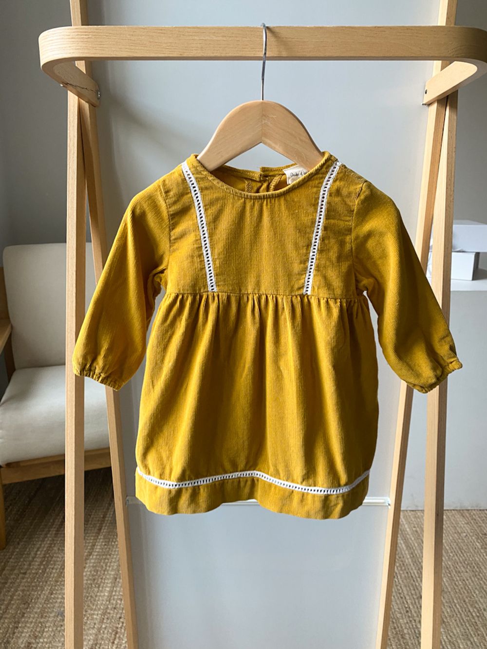 Платье из микровельвета Arsene et les pipelettes, 74