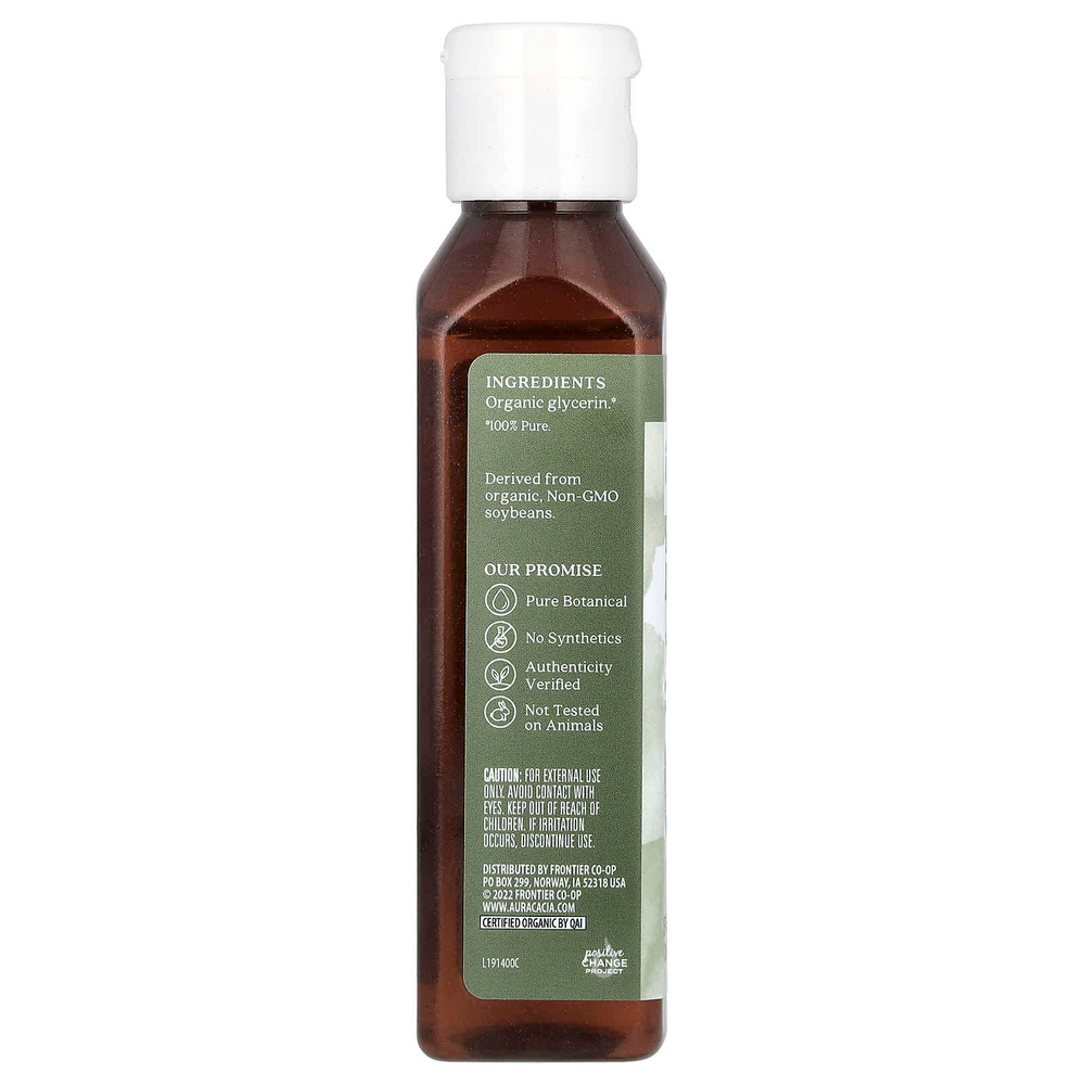 Aura Cacia, Масло для ухода за кожей, растительный глицерин, 118 мл (4 жидк. унц.)