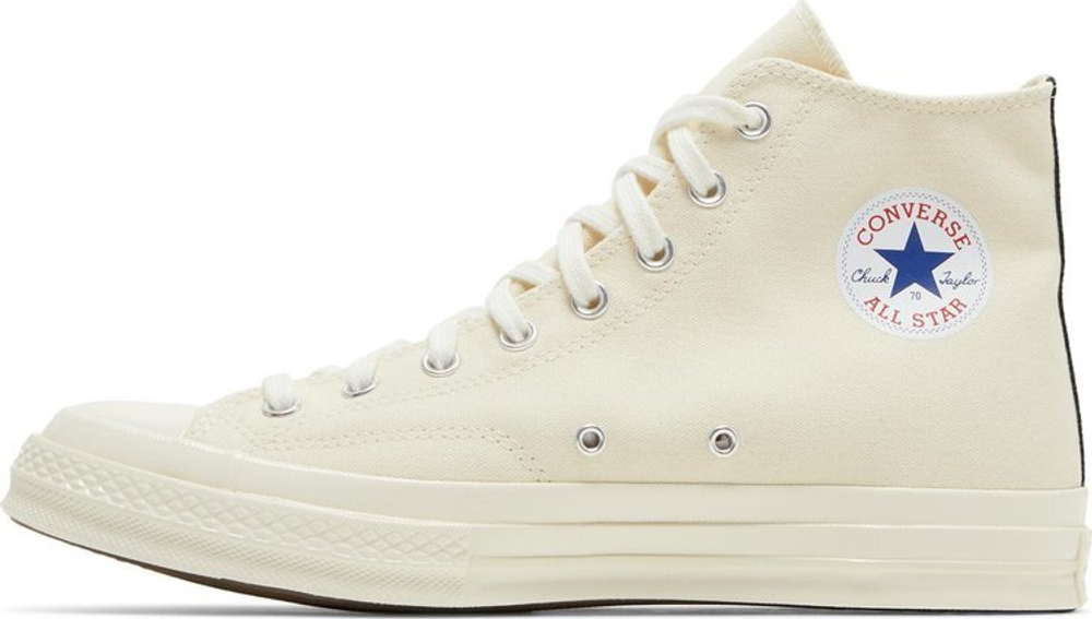 Converse haute blanche comme des garcons top