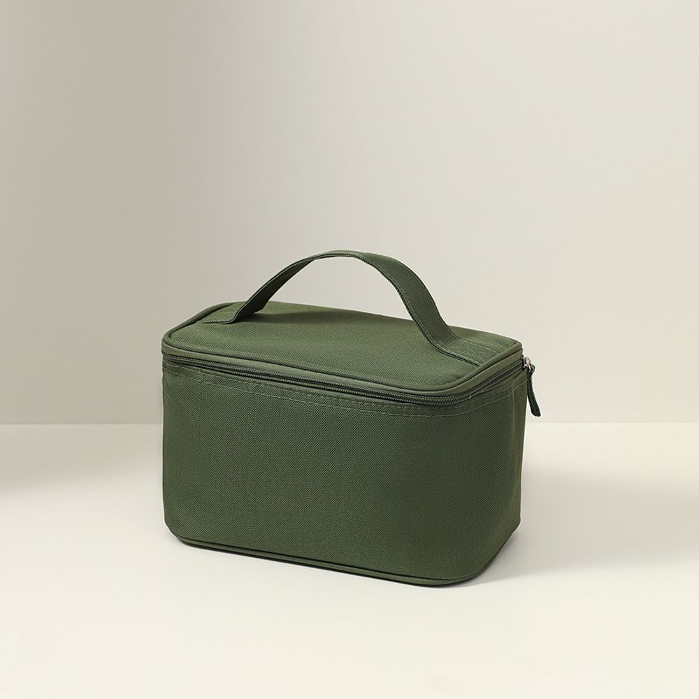 Термосумка для ланч-бокса/косметики/лекарств Smart Picnic, S, темно-зеленая