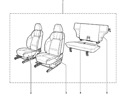 Сидение Нива Легенд (оригинал) правое с обогревом