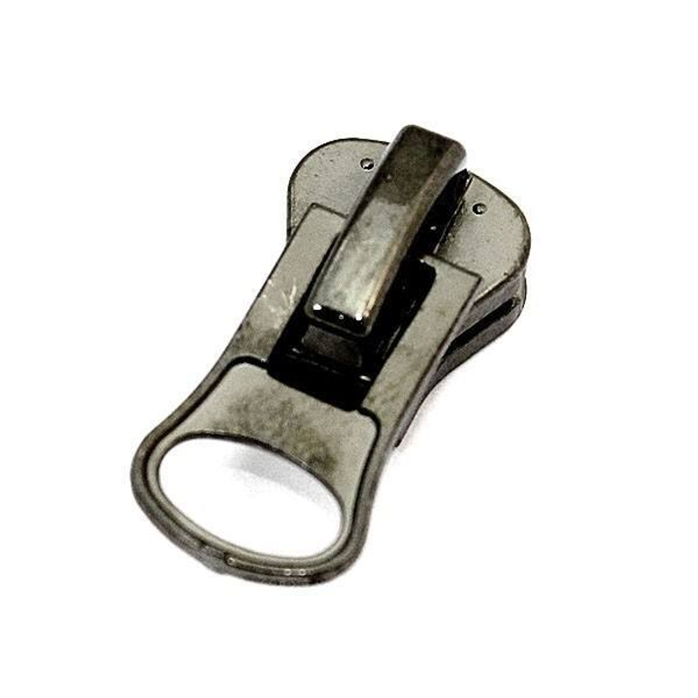 Бегунок (собачка) на тракторную молнию №5 олив