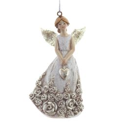 GAEM Фигурка декоративная подвесная "Ангел", L5 W3,5 H9,5 см, 2в.