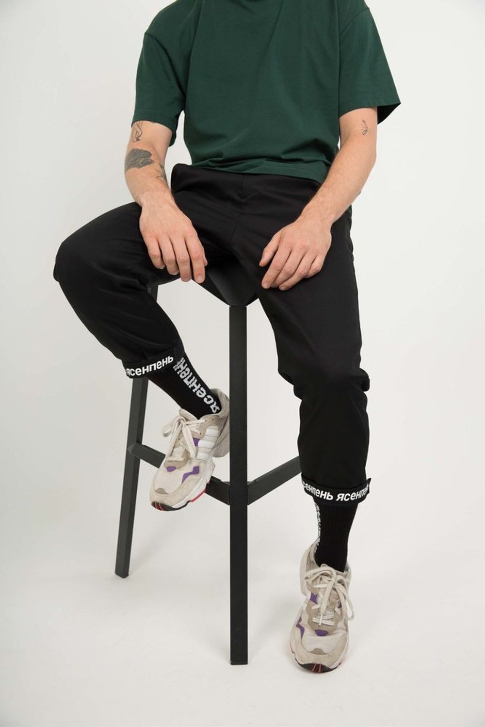 Брюки ЯСЕНПЕНЬ Черные