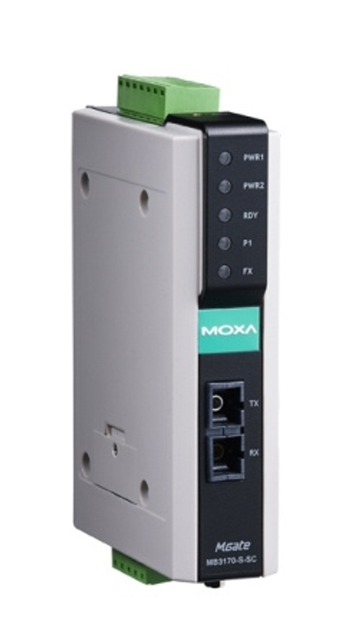 Преобразователь MOXA MGate MB3170-M-SC-T
