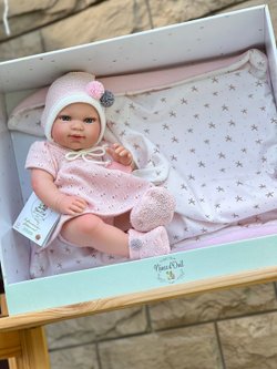 Кукла Реборн Nines 37см Baby виниловая (N0230)