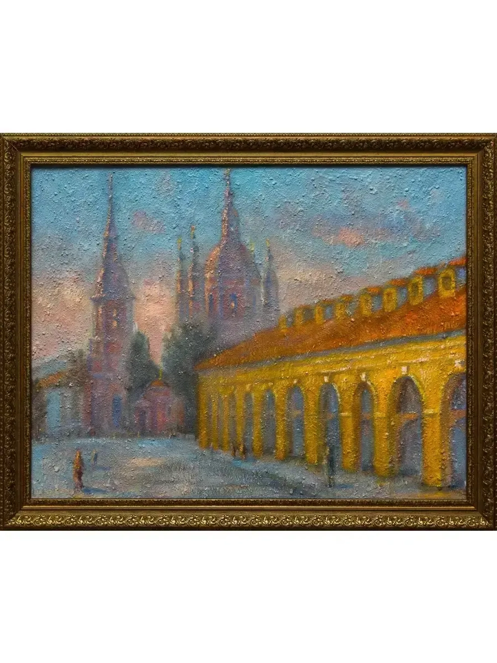 Картина маслом Андреевская церковь Щербаков