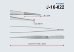 Пинцет анатомический 145мм (J-16-022)