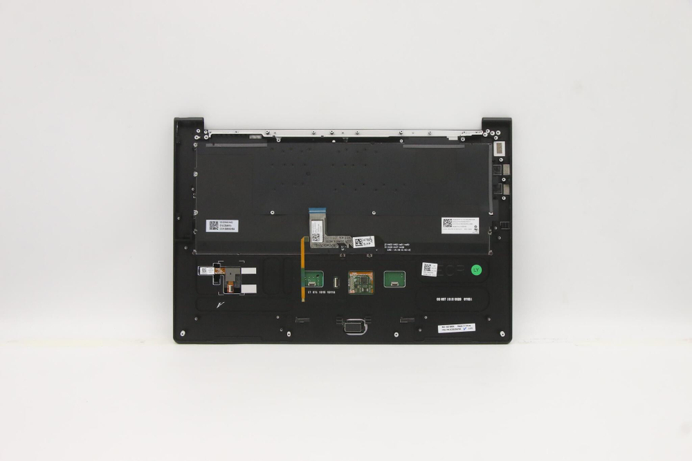 Верхняя панель с клавиатурой (топкейс) для ноутбука Lenovo Yoga 9-14ITL5. раскладка - русская, с подсветкой, черная (5CB0Z69783), оригинал