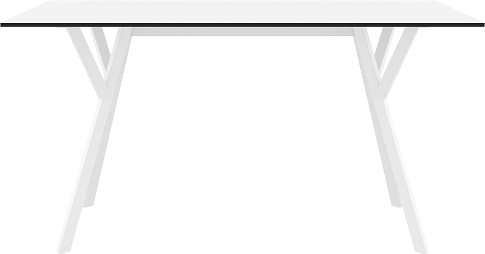 Стол пластиковый Siesta Contract Max Table 140, белый