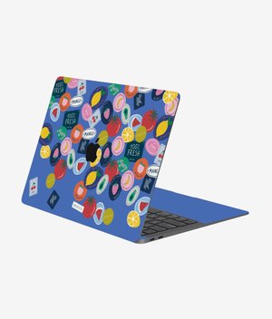 Виниловая наклейка FRUIT MARKET для MacBook