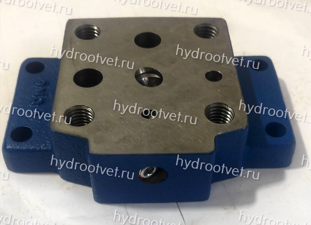 G546/01 - Стальная плита для монтажа клапанов типоразмера Ду10, стандарт ISO 6264