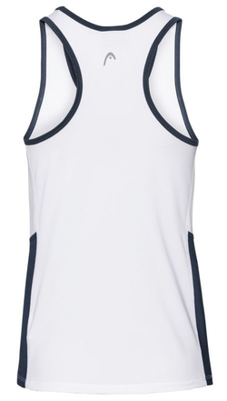 Женский топ теннисный Head Club Tank Top W - белый
