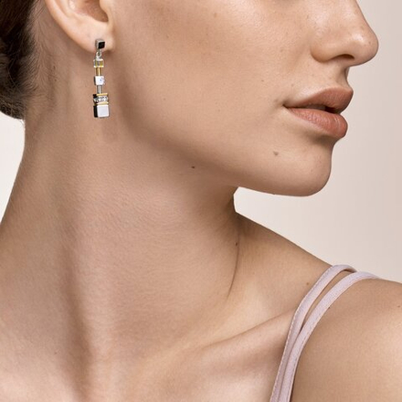 Серьги Coeur de Lion 4-In-1 Gold-Silver 5007/21-1617