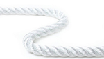 Швартовый трос (канат крученый) Петроканат ШВАРТОВЫЙ 12,0 мм, белый, 2200 кг, 9 м, евромоток