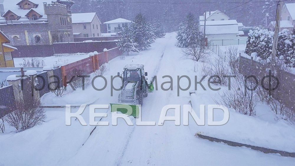 Отвал Kerland | Керланд 3560/43 FP к фронтальному погрузчику с гидроповоротом (1,8 м)