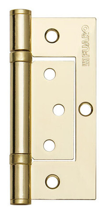 Петля универсальная без врезки IN4300W PB (300-2BB 100x2,5) латунь