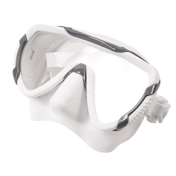 Маска Scorpena Miami бело-серая