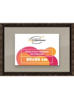 Рамка для постера и фотографий 50x95