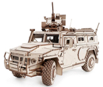 Деревянный конструктор, сборная модель Lemmo Бронеавтомобиль Лигер