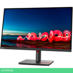 Монитор Lenovo ThinkVision T27i-30 черный (63A4MAT1UK)