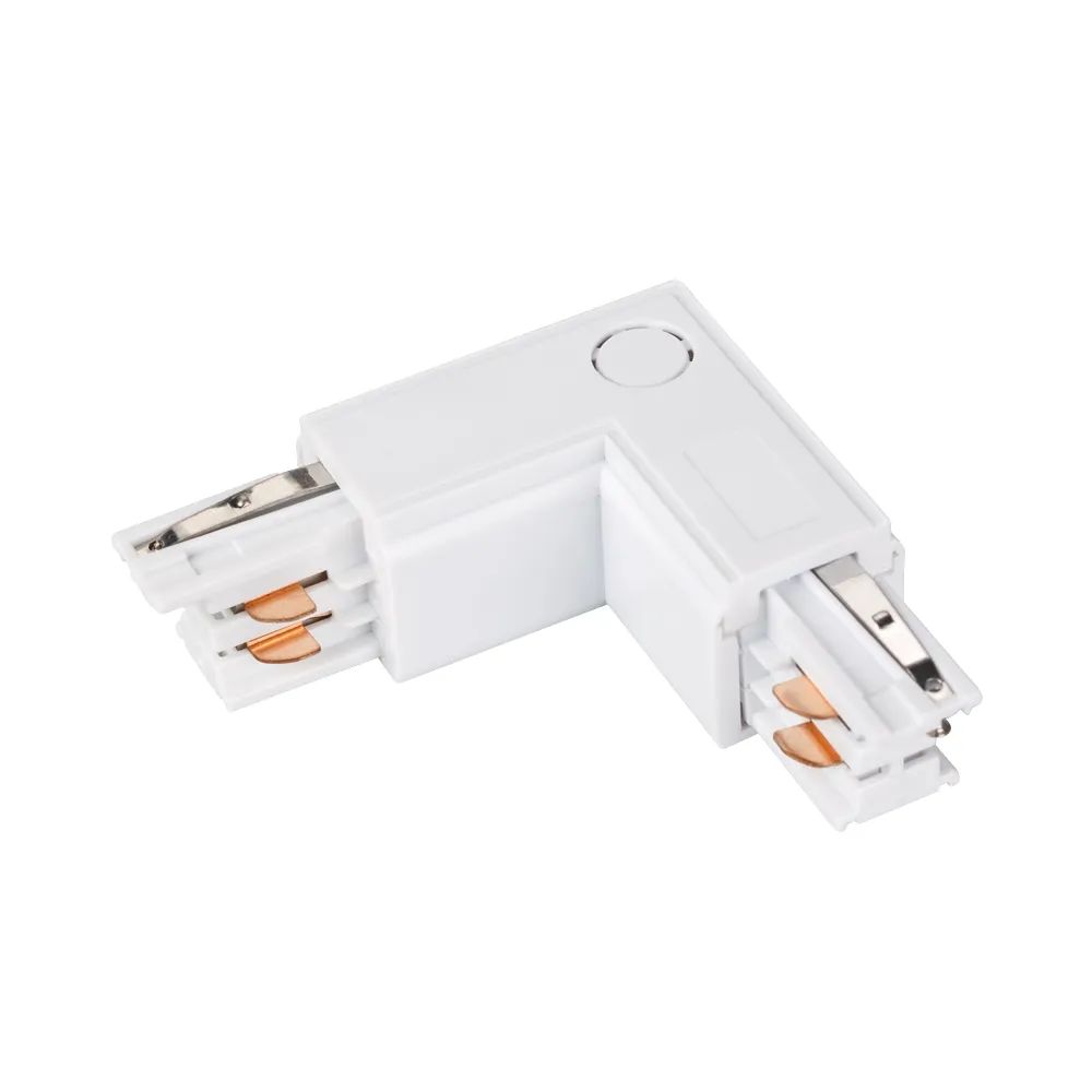 Коннектор угловой LGD-4TR-CON-L-EXT-WH (C) (Arlight, IP20 Пластик, 3 года) 024718