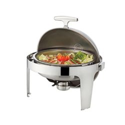 Мармит 9 л овальный с откидной Roll-top крышкой нерж. SUNNEX