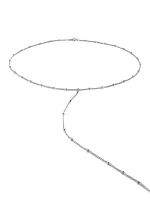 Колье-галстук с шариками