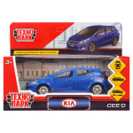 Модель ин. мет. "Kia Ceed" 12см, открыв. двери, синий в коробка CEED-BU (Технопарк)