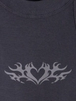 Летний кроп топ трикотажный детский