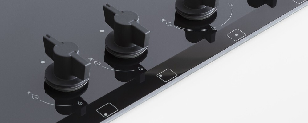 Газовая варочная панель Bertazzoni P755CMODGNE