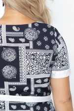 Платье "Иола" (блю энд вайт) П5621 LT Collection