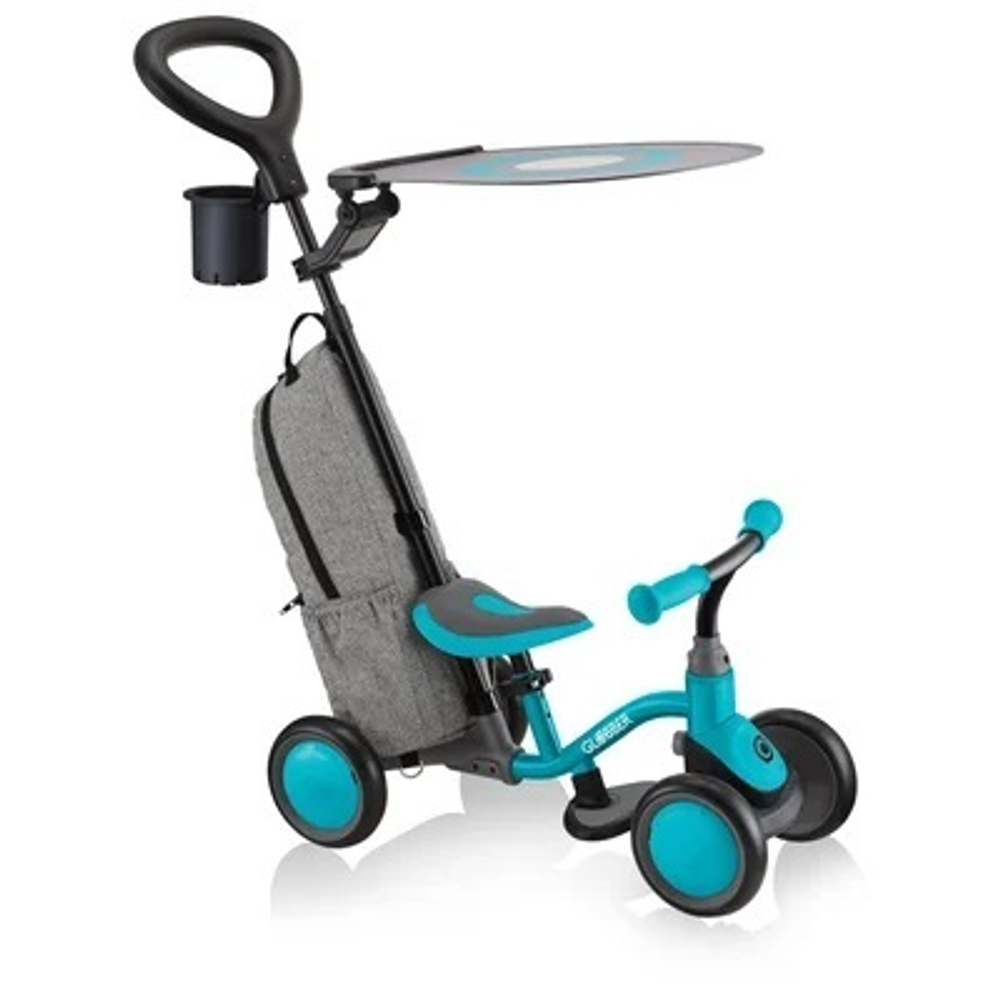 Беговел-каталка Globber Learning Bike 3 в 1 Deluxe Teal