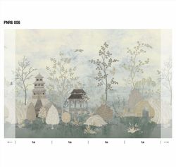 Панорама Сад уединения панно