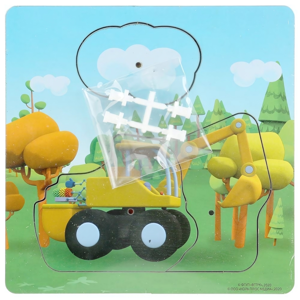 Игрушка деревянная ВКЛАДЫШ «АРХЕОЛОГИ» (Буратино)