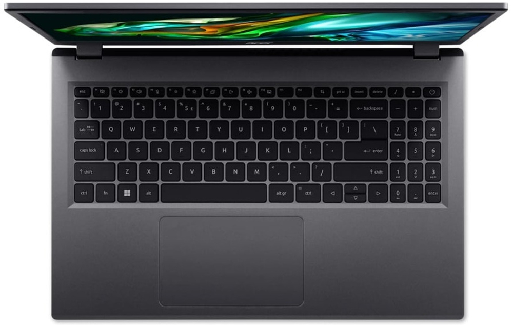 Ноутбук  Acer Aspire A515-58P-359X 15.6 ", Core i3, 8 Гб RAM, 256 Гб SSD, UHD Graphics, Темно-серый