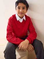 Джемпер школьный для мальчика Next Q90-696, Красный