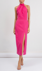 Платье с открытой спинкой