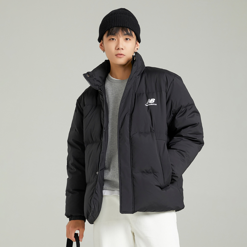 Куртки New Balance Logo, AMJ24359-BK