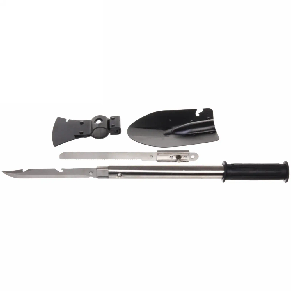 Набор туристический 4 предмета, лопата, топор, нож, пила, в чехле 1900