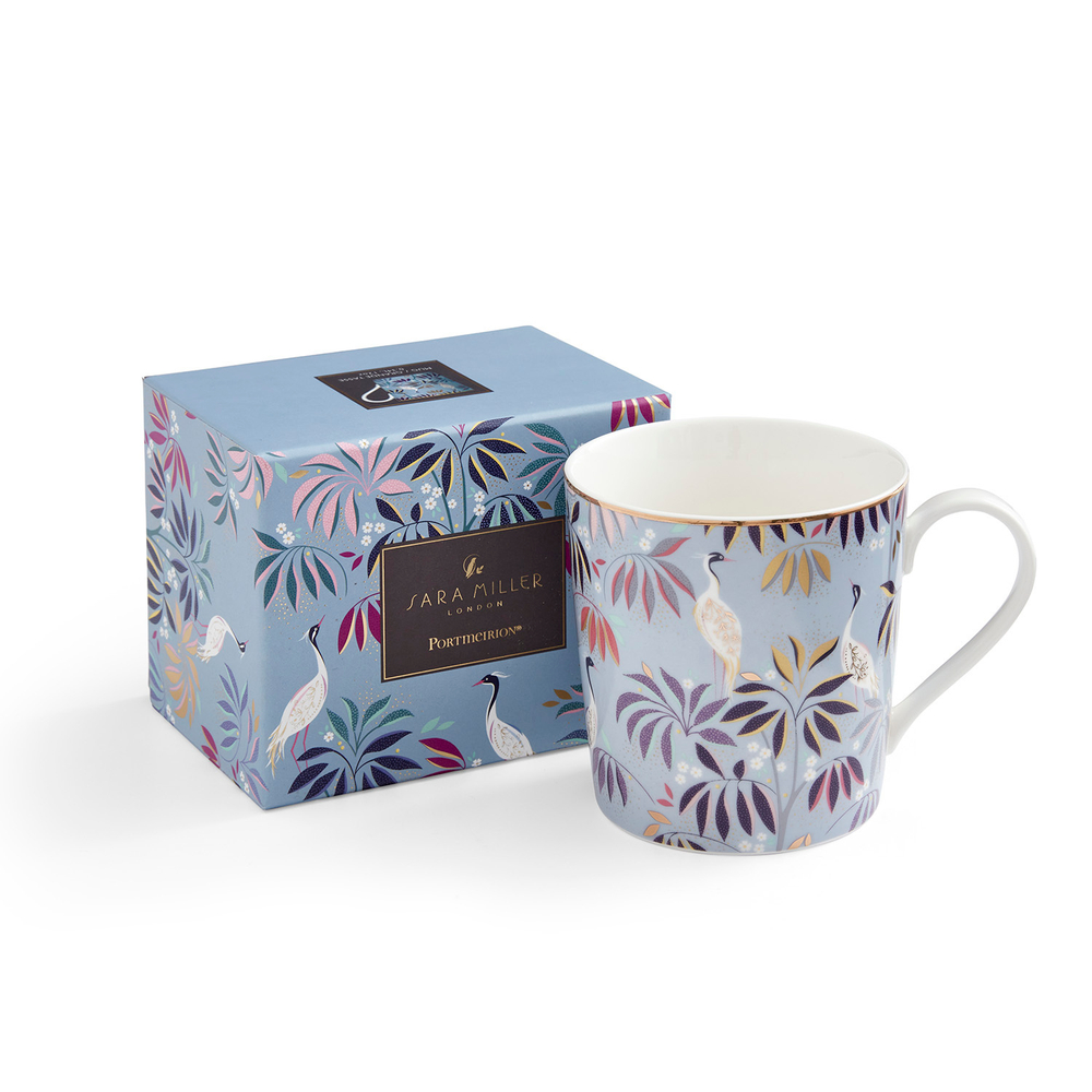 Portmeirion Кружка Sara Miller India 340 мл Crane Sky Blue